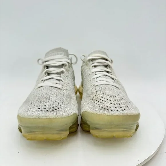 Nike Air VaporMax 2 Women Size 7 942843-100 White Pure Platinum Training Shoes - Picture 2 of 10